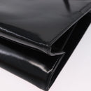 Salvatore Ferragamo Gancini Tote Bag Patent leather Black Gold Auth ka5291A-16