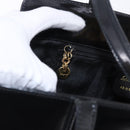 Salvatore Ferragamo Gancini Tote Bag Patent leather Black Gold Auth ka5291A-24