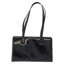 Salvatore Ferragamo Gancini Tote Bag Patent leather Black Gold Auth ka5291A-2
