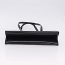Salvatore Ferragamo Gancini Tote Bag Patent leather Black Gold Auth ka5291A-5