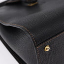 LOEWE Shoulder Bag Leather Black Gold Auth ka5292A-9