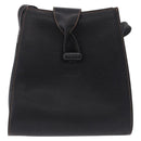 LOEWE Shoulder Bag Leather Black Gold Auth ka5292A-13