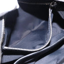Salvatore Ferragamo Gancini Waist bag Leather Black Silver Auth ka5295A-23