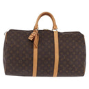 LOUIS VUITTON Monogram Keepall 50 Boston Bag M41426 LV Auth ka5297A-13