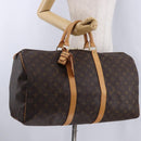 LOUIS VUITTON Monogram Keepall 50 Boston Bag M41426 LV Auth ka5297A-22