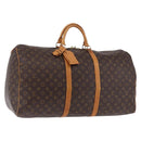 LOUIS VUITTON Monogram Keepall 60 Boston Bag M41422 LV Auth ka5298-1