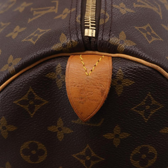 LOUIS VUITTON Monogram Keepall 60 Boston Bag M41422 LV Auth ka5298