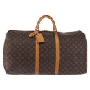 LOUIS VUITTON Monogram Keepall 60 Boston Bag M41422 LV Auth ka5298-13