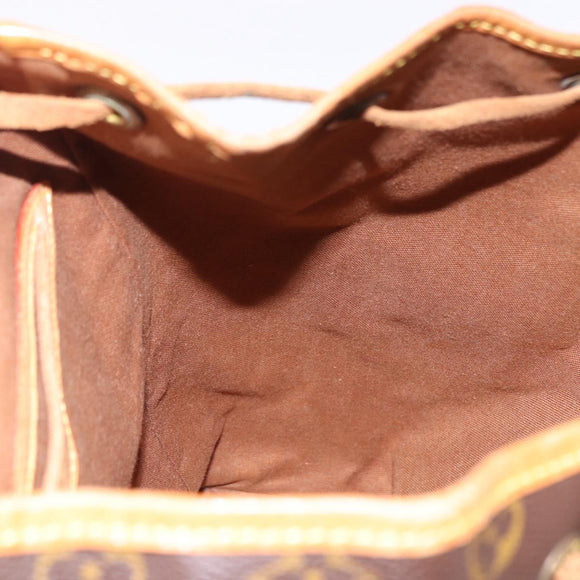 LOUIS VUITTON Monogram Montsouris GM Backpack M51135 LV Auth ka5301