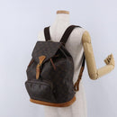 LOUIS VUITTON Monogram Montsouris GM Backpack M51135 LV Auth ka5301-26