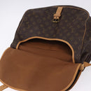 LOUIS VUITTON Monogram Saumur 35 Shoulder Bag M42254 LV Auth ka5302-22