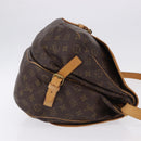 LOUIS VUITTON Monogram Saumur 35 Shoulder Bag M42254 LV Auth ka5302-3