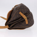 LOUIS VUITTON Monogram Saumur 35 Shoulder Bag M42254 LV Auth ka5302-4