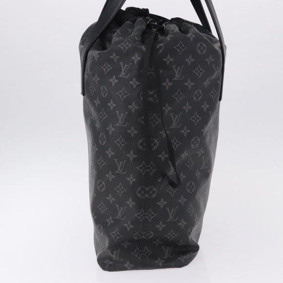 LOUIS VUITTON Monogram Eclipse Cabas light Tote Bag M44228 LV Auth ka5303V