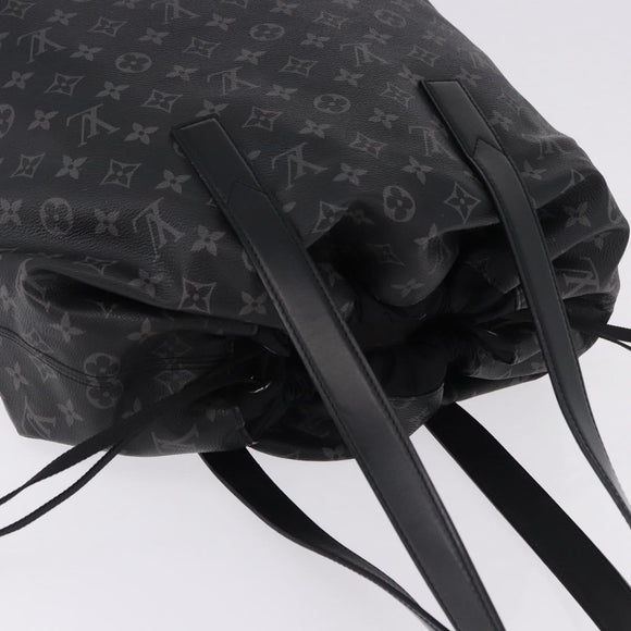 LOUIS VUITTON Monogram Eclipse Cabas light Tote Bag M44228 LV Auth ka5303V