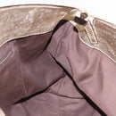 GUCCI GG Canvas Hand Bag Beige Gold 190248 Auth ka5304A-19