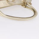 GUCCI GG Canvas Hand Bag Beige Gold 190248 Auth ka5304A-7