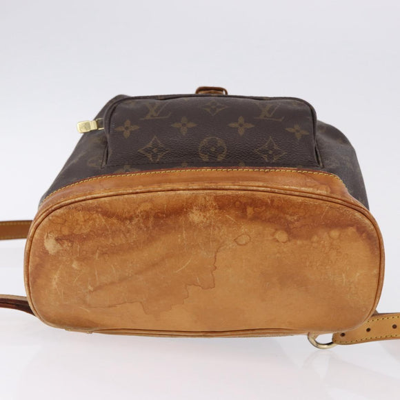 LOUIS VUITTON Monogram Montsouris PM Backpack M51137 LV Auth ka5308