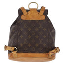 LOUIS VUITTON Monogram Montsouris PM Backpack M51137 LV Auth ka5308-2
