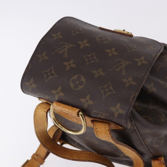 LOUIS VUITTON Monogram Montsouris PM Backpack M51137 LV Auth ka5308