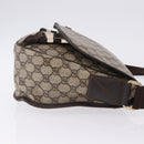 GUCCI GG Supreme Shoulder Bag PVC Beige Gold 201732 Auth ka5309-5