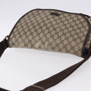 GUCCI GG Supreme Shoulder Bag PVC Beige Gold 201732 Auth ka5309-7