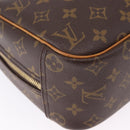 LOUIS VUITTON Monogram Trouville Hand Bag M42228 LV Auth ka5311-12