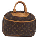 LOUIS VUITTON Monogram Trouville Hand Bag M42228 LV Auth ka5311-2
