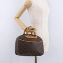 LOUIS VUITTON Monogram Trouville Hand Bag M42228 LV Auth ka5311-23