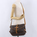 LOUIS VUITTON Monogram Saumur 30 Shoulder Bag M42256 LV Auth ka5313-28