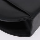 CARTIER PANTHERE Hand Bag Leather Black Gold Auth ka5314A-10