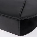 CARTIER PANTHERE Hand Bag Leather Black Gold Auth ka5314A-11