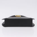 CARTIER PANTHERE Hand Bag Leather Black Gold Auth ka5314A-9
