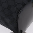 GUCCI GG Canvas Shoulder Bag Black Silver 001 3750 Auth ka5315A-10
