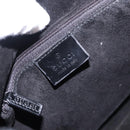 GUCCI GG Canvas Shoulder Bag Black Silver 001 3750 Auth ka5315A-14