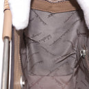 Salvatore Ferragamo Hand Bag Leather Brown Silver Auth ka5316-18