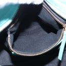 BALENCIAGA Classic Mini City Bag Leather 2way Turquoise Blue 300295 Auth ka5318M-22