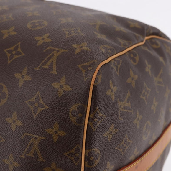 LOUIS VUITTON Monogram Keepall Bandouliere55 Boston Bag M41414 LV Auth ka5319