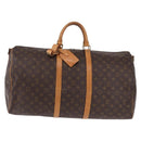 LOUIS VUITTON Monogram Keepall Bandouliere55 Boston Bag M41414 LV Auth ka5319-2