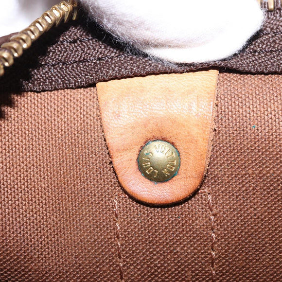 LOUIS VUITTON Monogram Keepall Bandouliere55 Boston Bag M41414 LV Auth ka5319