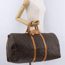 LOUIS VUITTON Monogram Keepall Bandouliere55 Boston Bag M41414 LV Auth ka5319-21