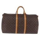 LOUIS VUITTON Monogram Keepall Bandouliere55 Boston Bag M41414 LV Auth ka5319-3