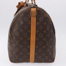 LOUIS VUITTON Monogram Keepall Bandouliere55 Boston Bag M41414 LV Auth ka5319-4
