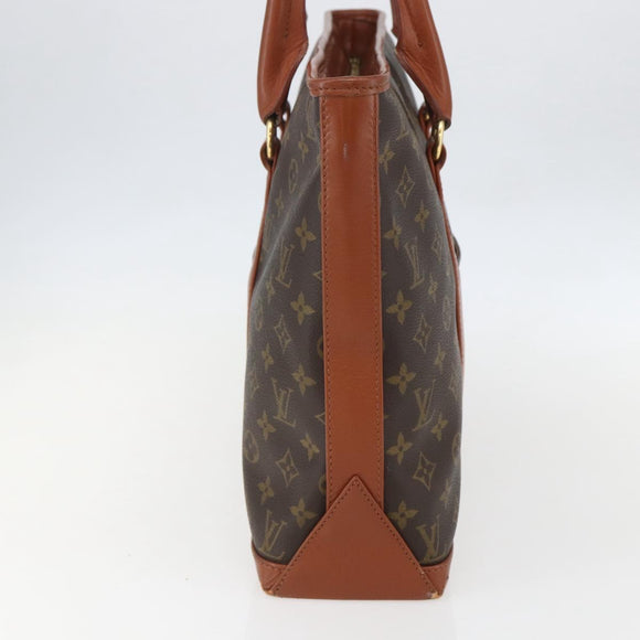 LOUIS VUITTON Monogram Sac Weekend PM Hand Bag M42425 LV Auth ka532