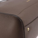 Salvatore Ferragamo Tote Bag Leather Beige Gold Auth ka5320A-11