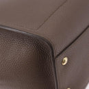 Salvatore Ferragamo Tote Bag Leather Beige Gold Auth ka5320A-13