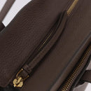 Salvatore Ferragamo Tote Bag Leather Beige Gold Auth ka5320A-17