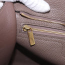Salvatore Ferragamo Tote Bag Leather Beige Gold Auth ka5320A-22