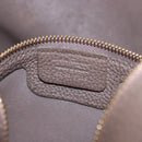 Salvatore Ferragamo Tote Bag Leather Beige Gold Auth ka5320A-24