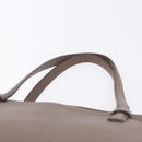Salvatore Ferragamo Tote Bag Leather Beige Gold Auth ka5320A-9